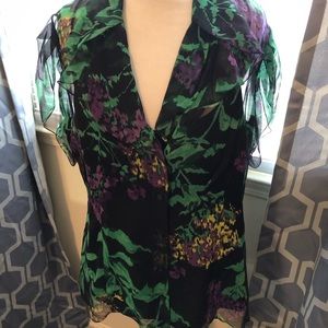 NWT Elie Tahari silk blouse
